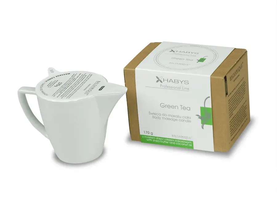 Bougie de massage corporel - Thé vert 170 g