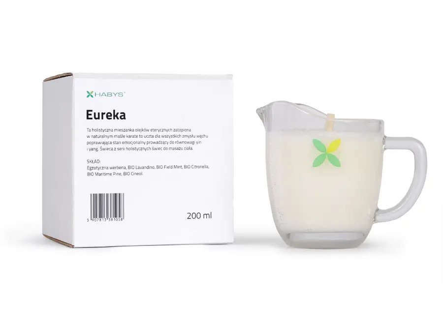 Bougie de massage « EUREKA - Relax » Habys 200 ml - Série limitée