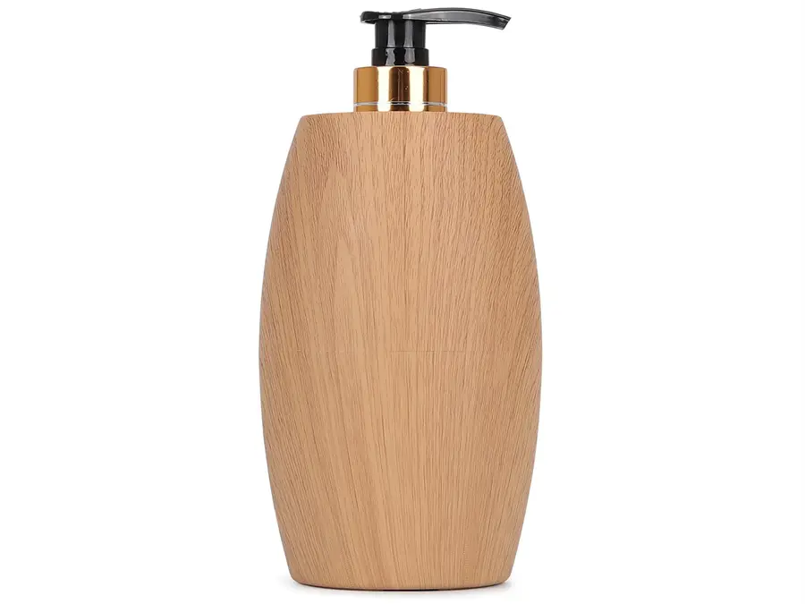 Chauffe-huile avec flacon de 300 ml, brun clair