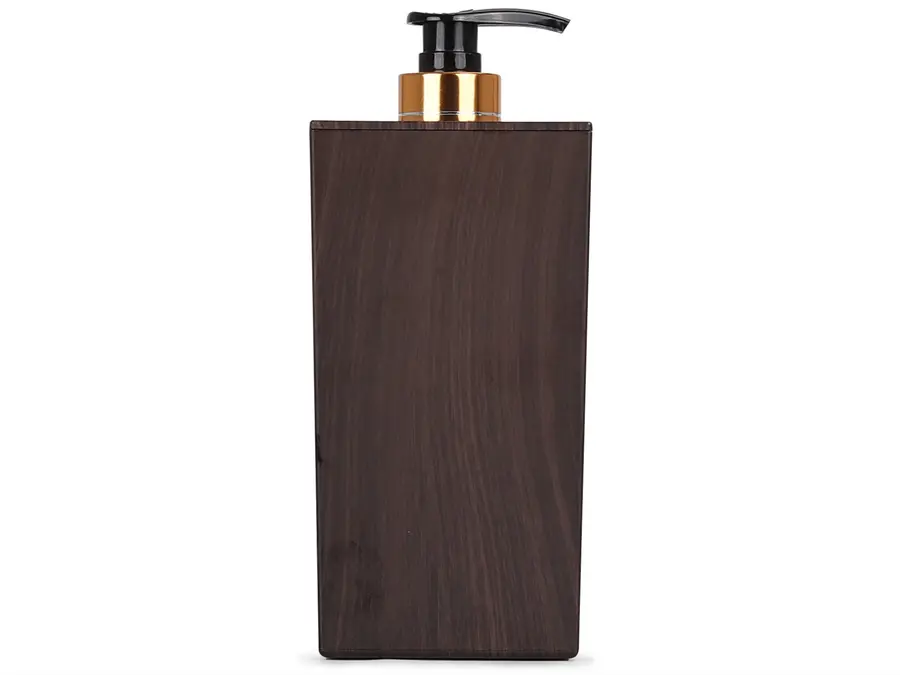 Chauffe-huile avec flacon de 300 ml, brun foncé