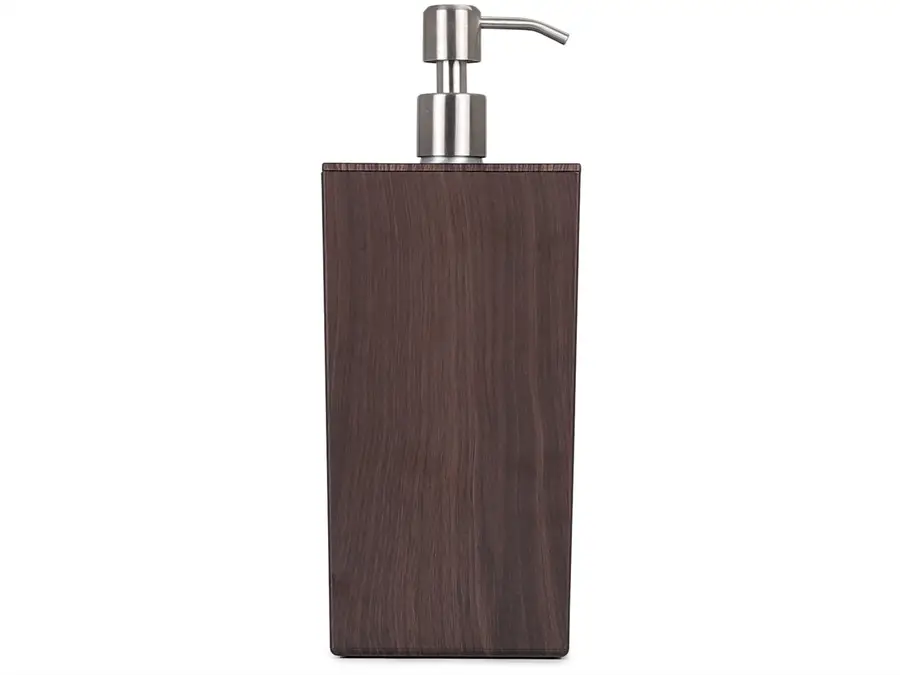 Chauffe-huile avec flacon en aluminium de 300 ml, brun foncé