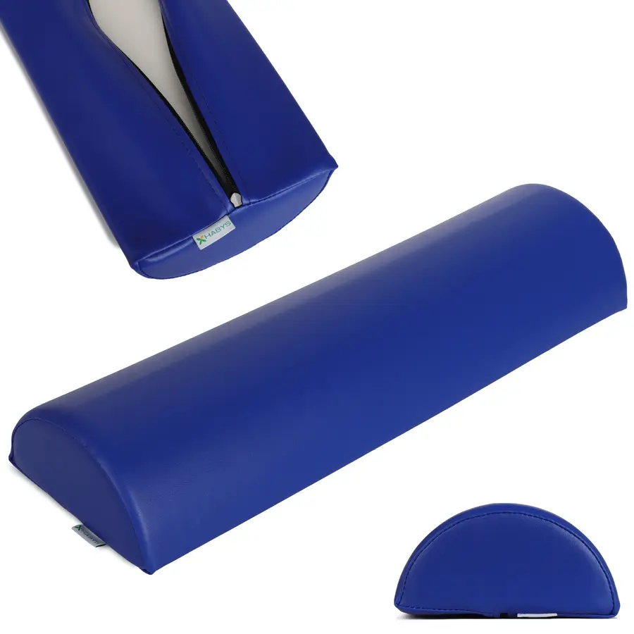 Demi-rouleau de massage - 60x19x9 (revêtement Vinyl Flex)
