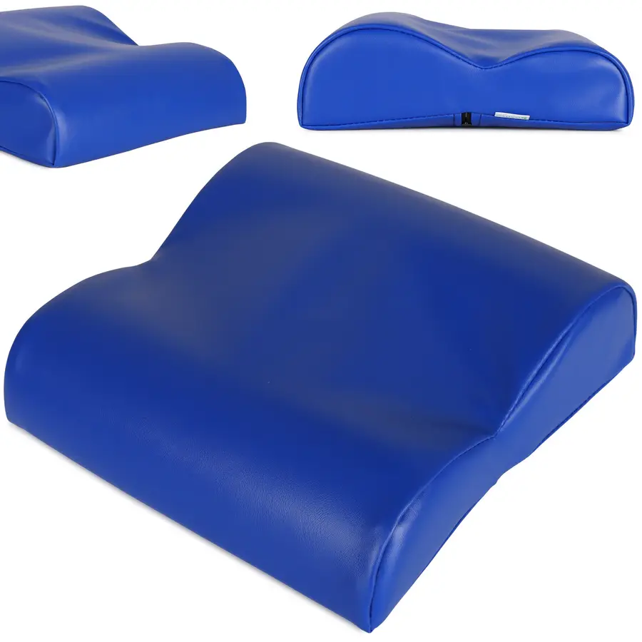 Demi-rouleau de massage - coussin de nuque (revêtement Vinyl Flex)