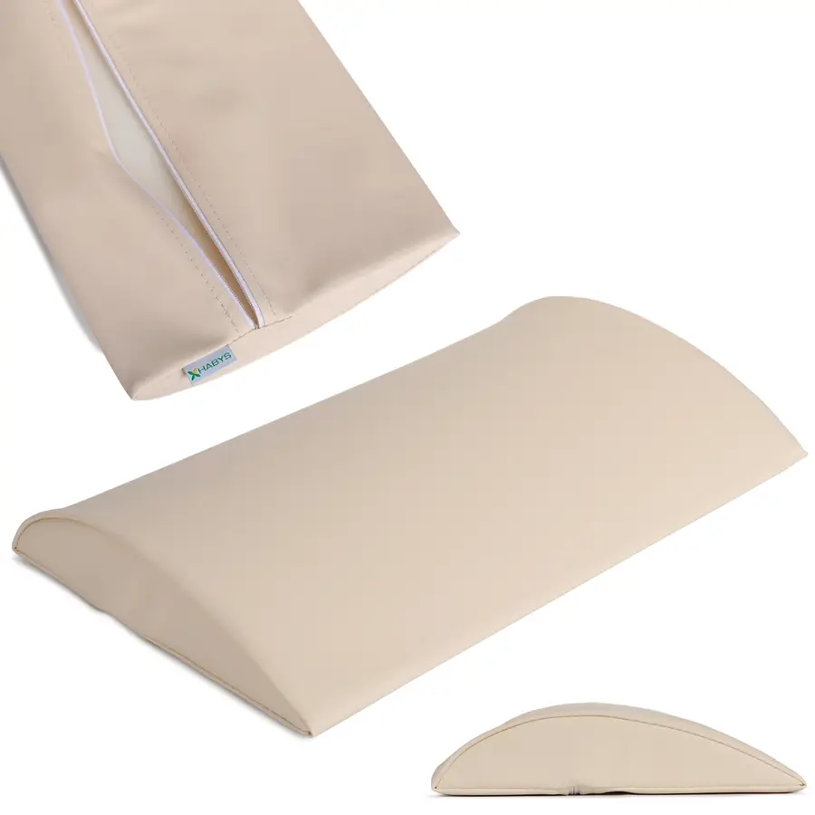Demi-rouleau lombaire de massage - 40x25x5 (revêtement Matt Touch)