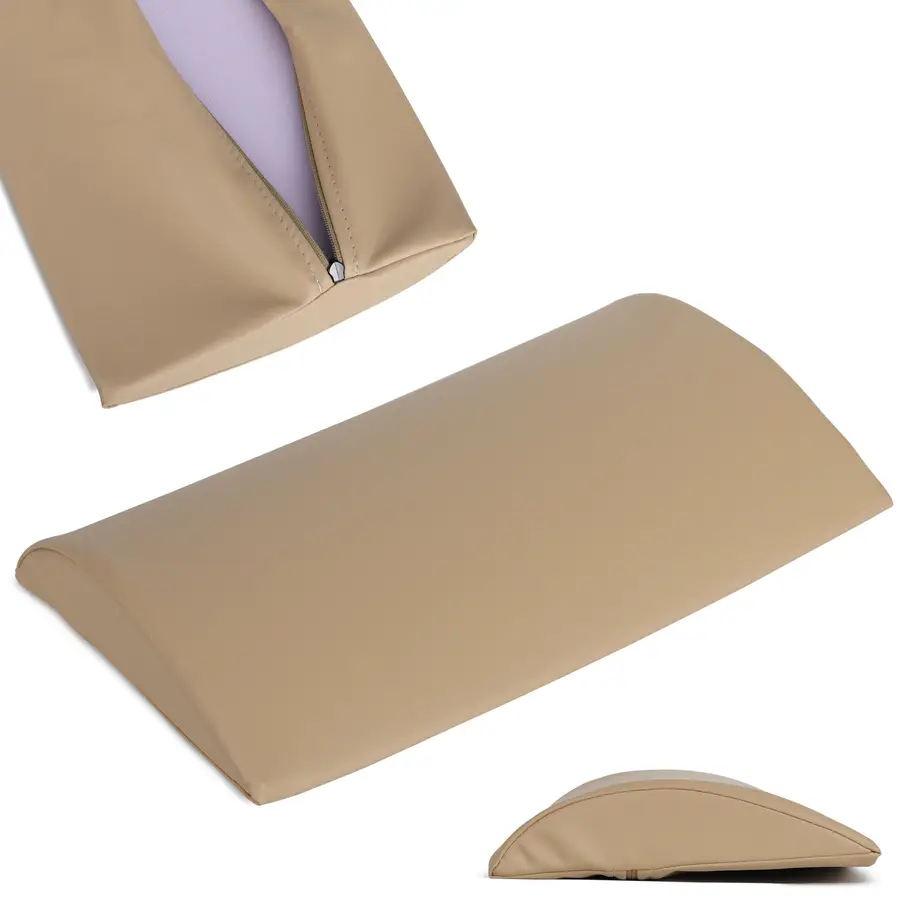 Demi-rouleau lombaire de massage - 40x25x5 (revêtement Soft Touch)