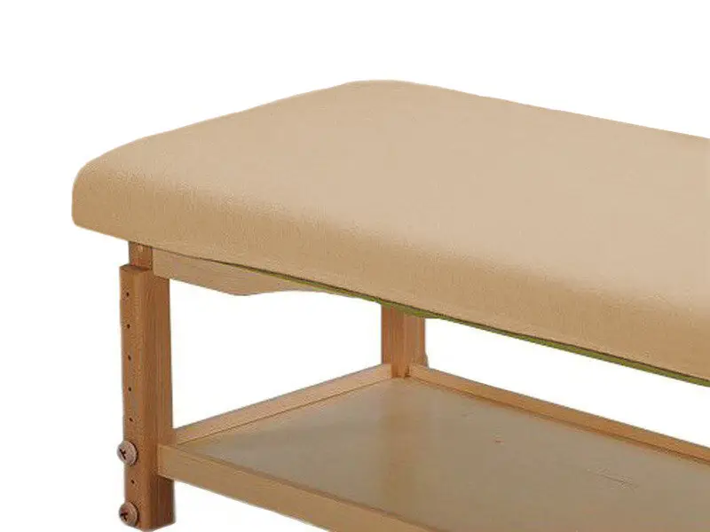 Drap éponge 1 pièce pour tables fixes - 70/200 blanc