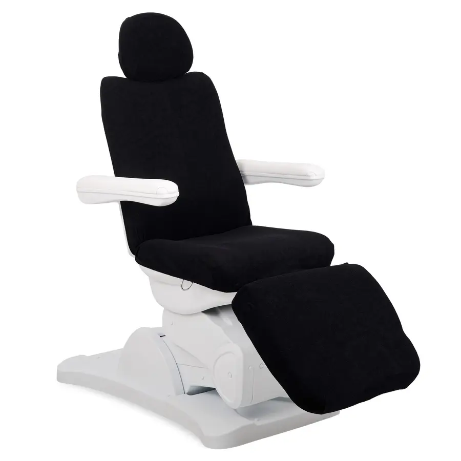 Drap éponge pour fauteuil esthétique, Sorina PRO 5, noir | Habys