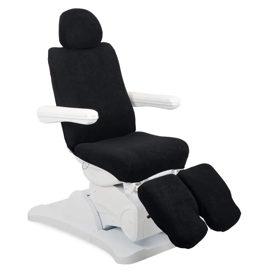 Drap éponge pour fauteuil esthétique, Sorina PRO 7, noir | Habys