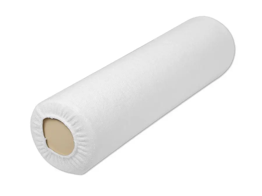 Drap éponge pour rouleau - 15x60 cm blanc