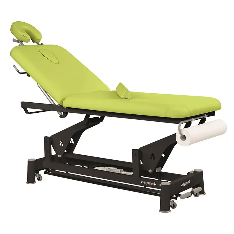 Table de massage 2 plans châssis noir C5602