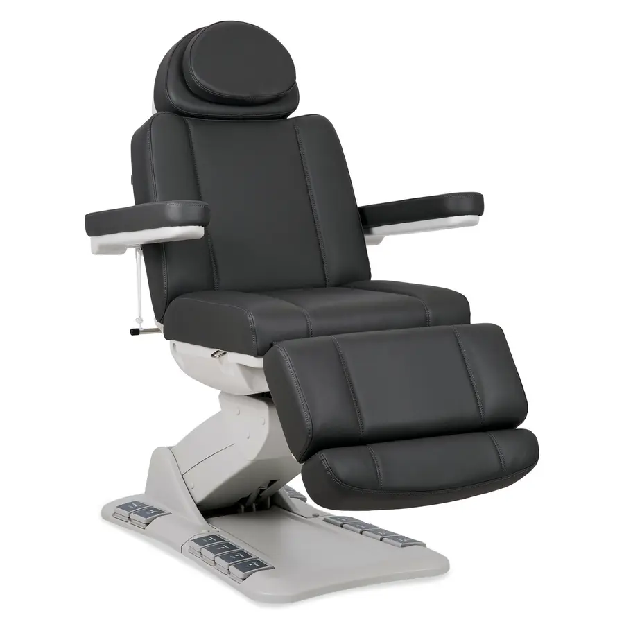 Evia Balance – fauteuil esthétique électrique pour soins podologiques, assise large, mémorisation des réglages