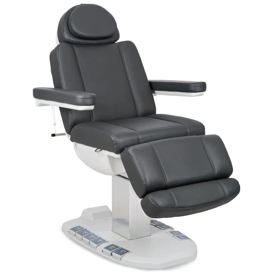 Evia One - fauteuil esthétique électrique pour soins podologiques sur colonne stable