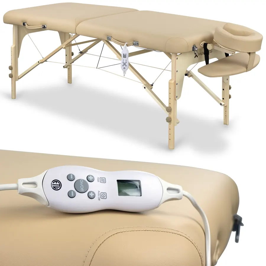 Table de massage chauffante portable pliante THERMA TOP
