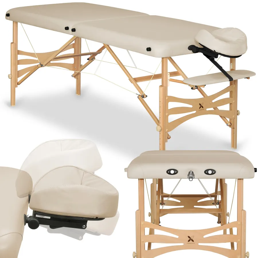 Table de massage en bois portable - pliante PANDA 60