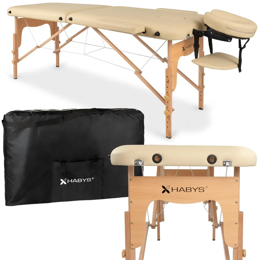 Table de massage pliante LIRA HABYS Beige 10 kg