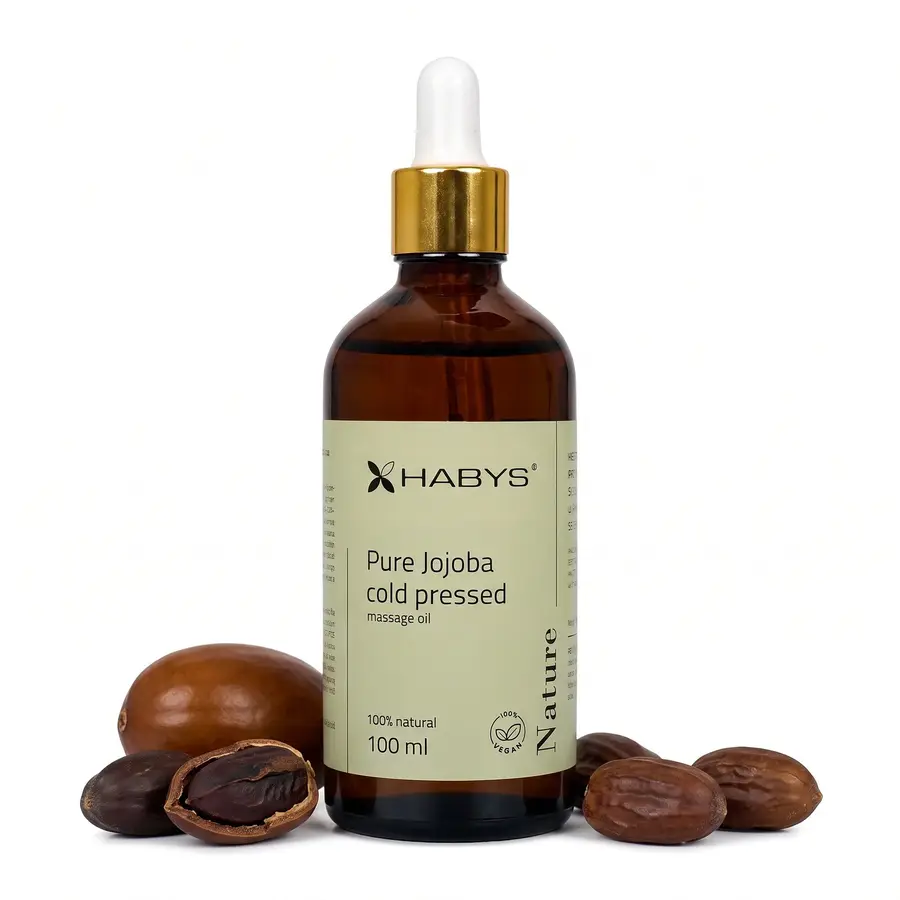 Huile de jojoba de massage Nature Pure 100 ml | Habys