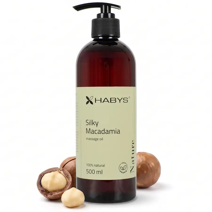 Huile de massage Daily Spa Nature Silky Macadamia HABYS 500 ml
