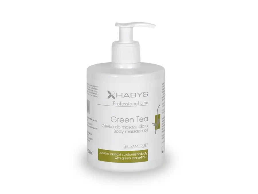 Huile de massage Green Tea Habys 450 ml