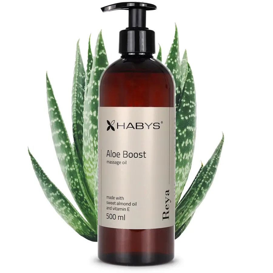 Huile de massage Reya Aloe Boost Habys 500 ml