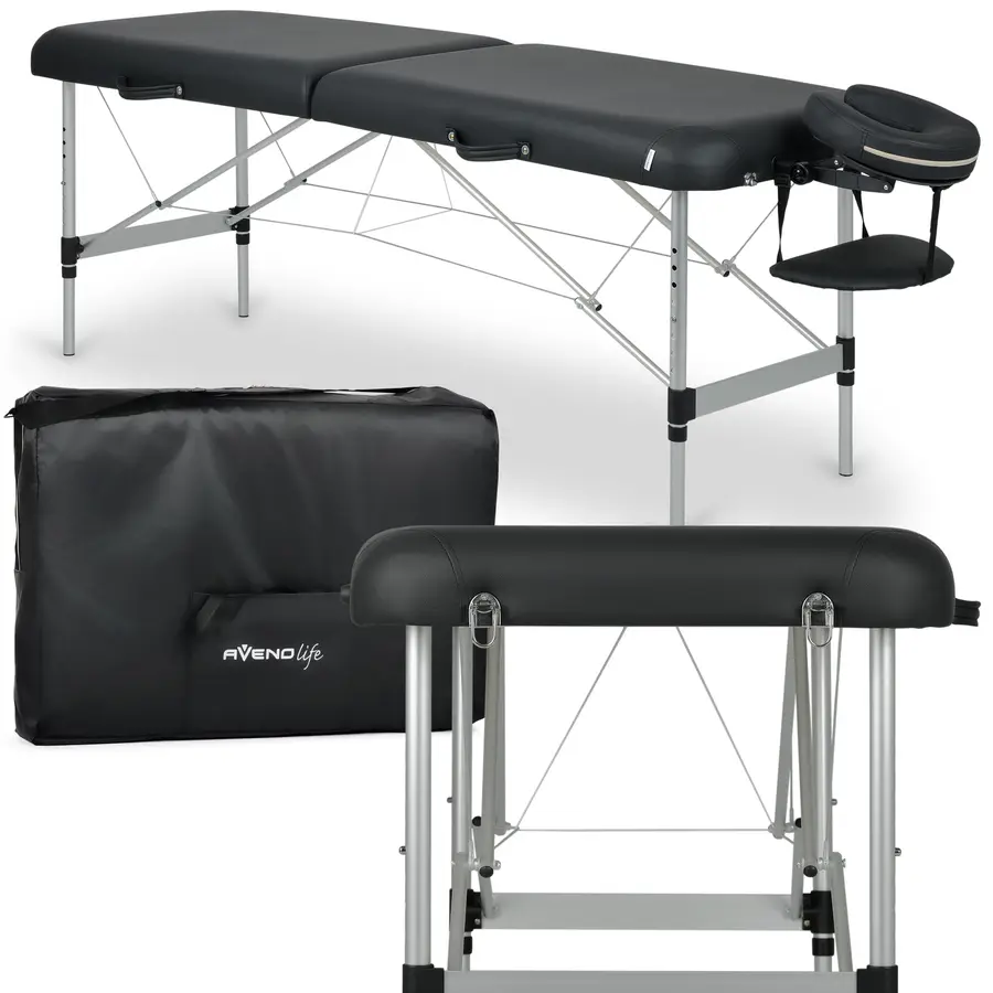 Lit esthétique pliant de massage Estetic Dark 65 cm