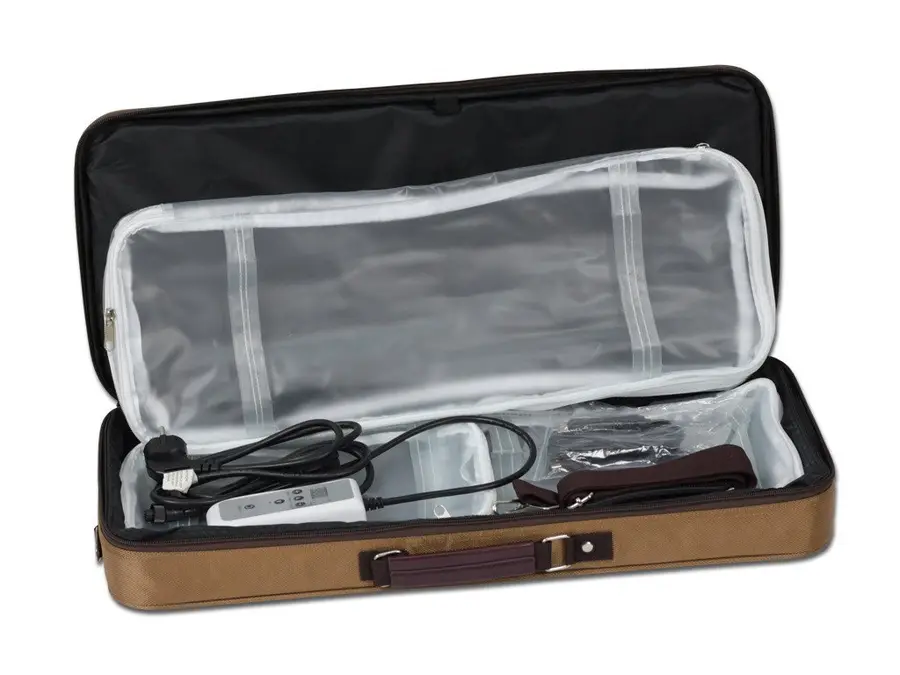 Sac nomade pour chauffer les pierres et les bambous
