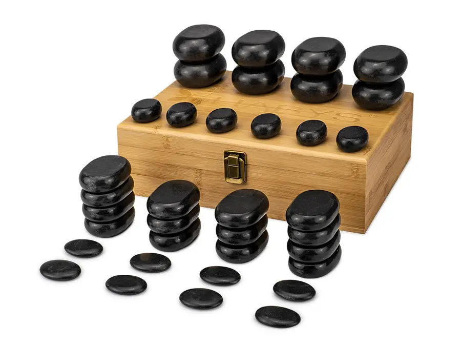Set de 36 pierres de massage