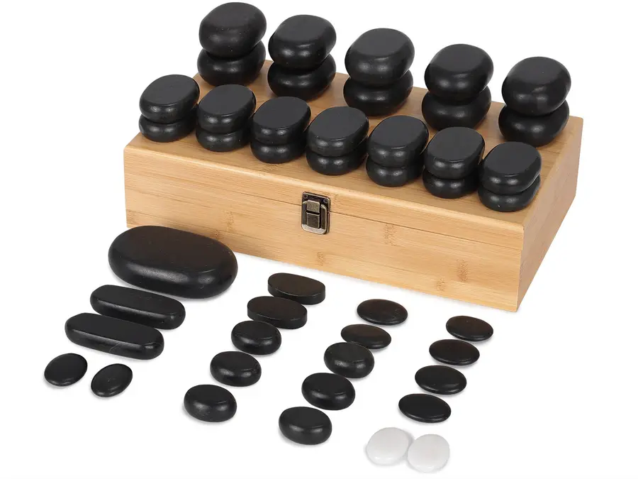 Set de 45 pierres de massage