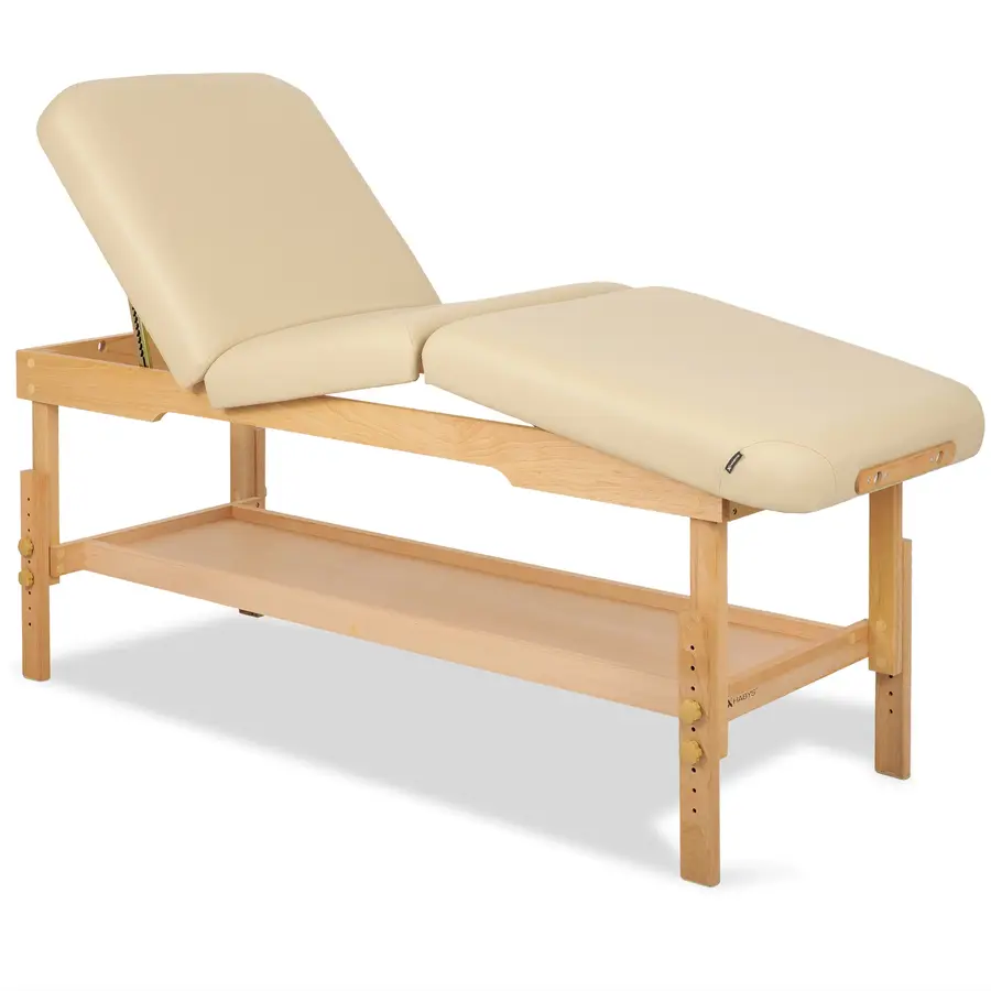 Table de massage fixe en bois Navia Komfort