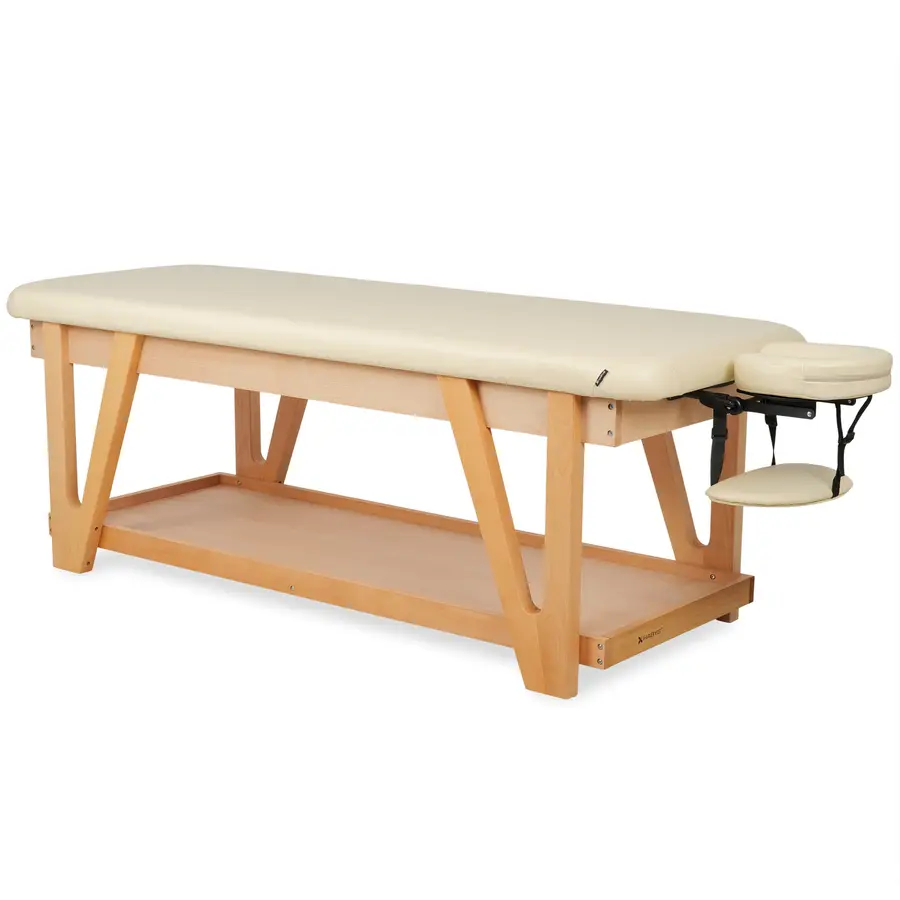 Table de massage fixe en bois Vita