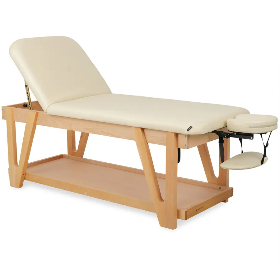 Table de massage fixe en bois Vita Komfort