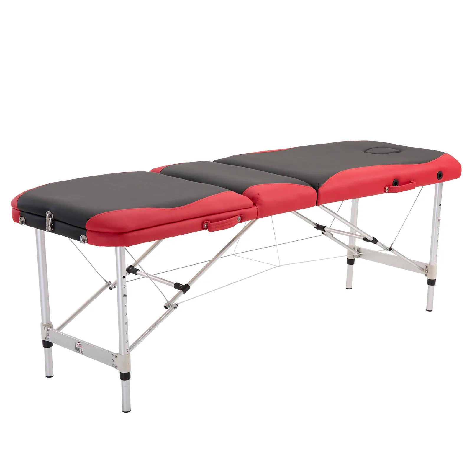 Table de massage pliante Homcom 3 zones, 185 × 60 cm