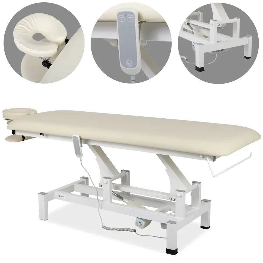 Table de rééducation et de massage électrique Fortis 1 - télécommande