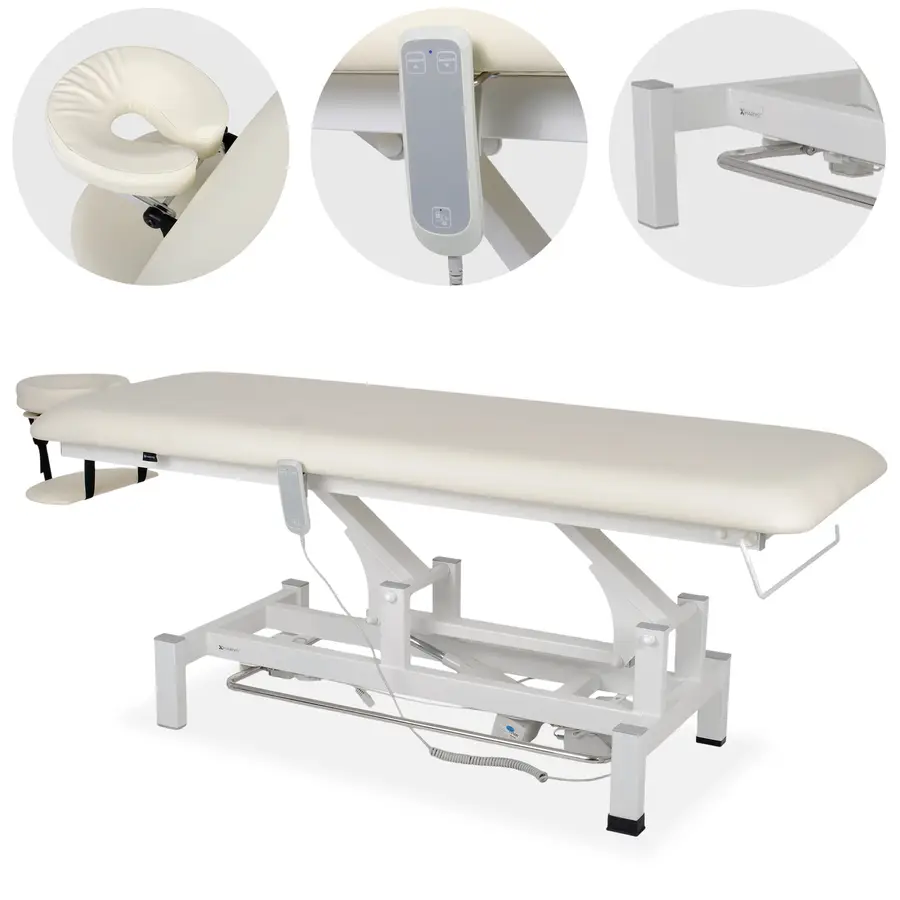 Table de rééducation et de massage électrique Fortis 1 - télécommande, cadre de commande