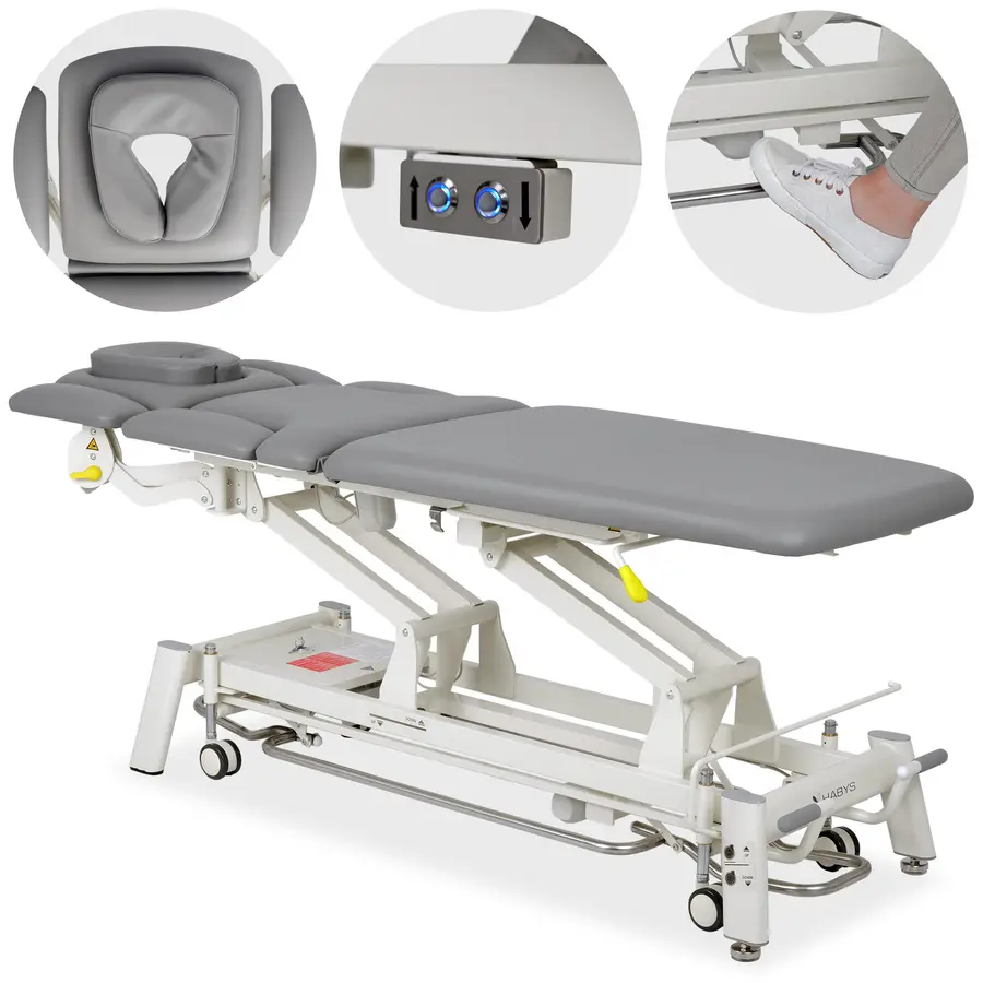 Table de rééducation et de massage électrique Proxima X7 - cadre de commande