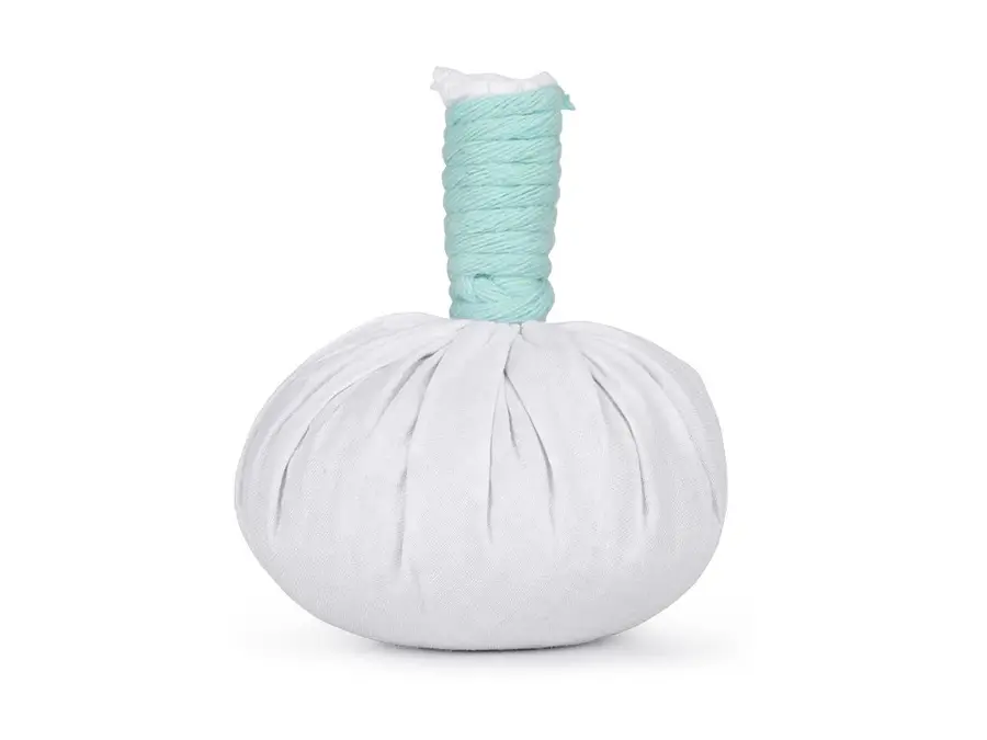 Tampon de massage corporel sel et plantes 150 g