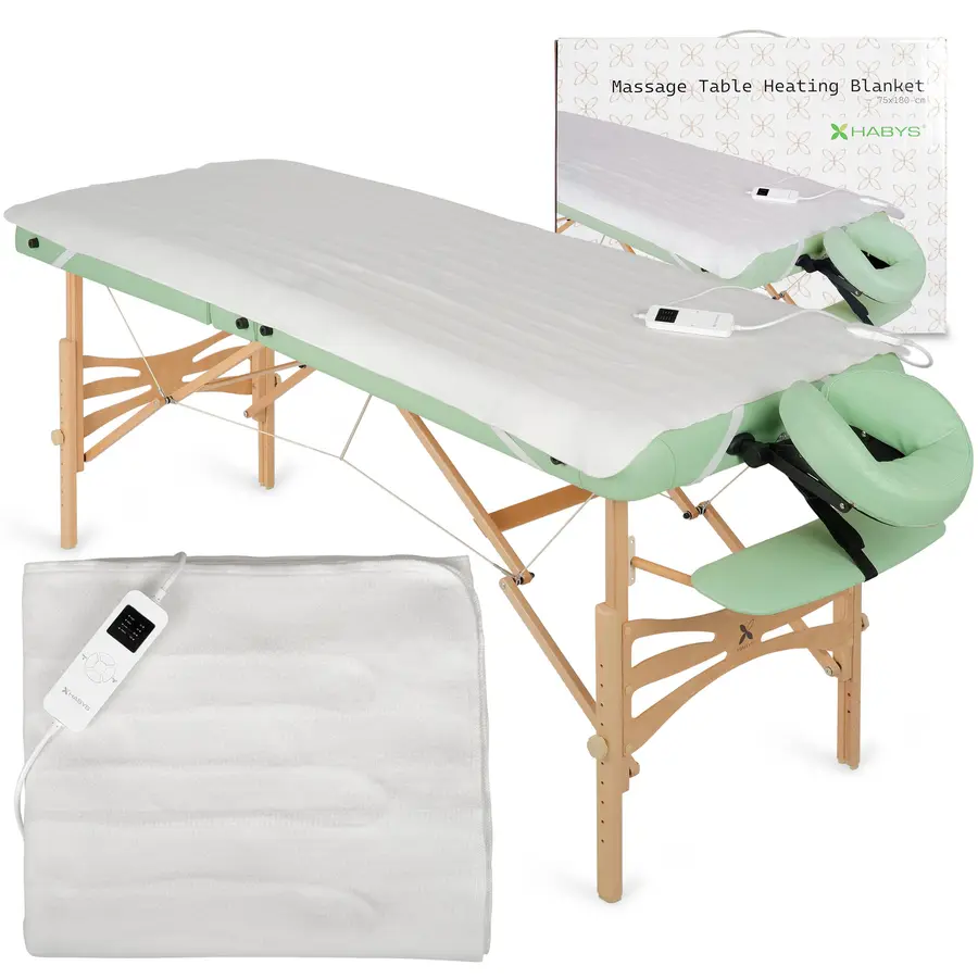 Tapis chauffant électrique pour table de massage 75 × 180 cm